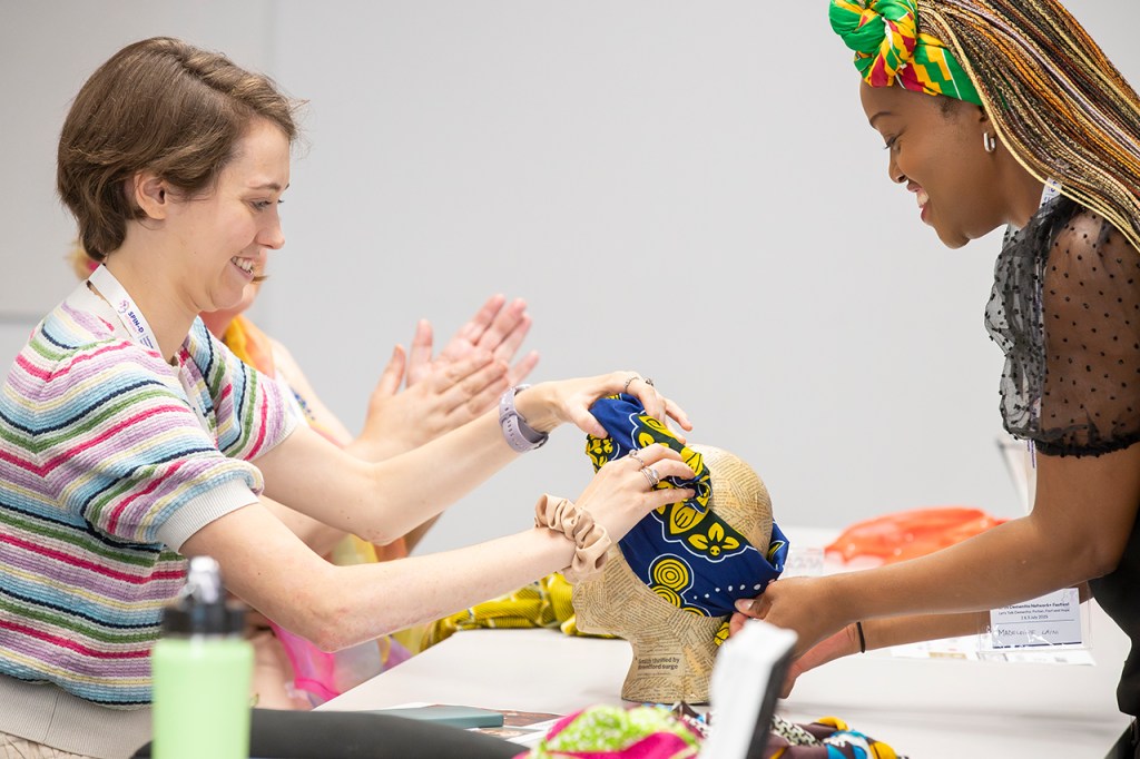 Fashion, Culture, and Memory – Kiyana Wraps at the SPIN-D Festival of Science and Arts of Brain Health and Dementia&nbsp;2025