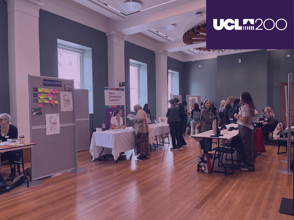 Reflection: SPIN-D Network Plus at UCL200 Dementia Research Showcase
